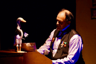 Imagen de Rossini en la cocina de La Tartana Teatro