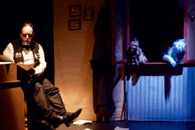 Imagen de Rossini en la cocina de La Tartana Teatro