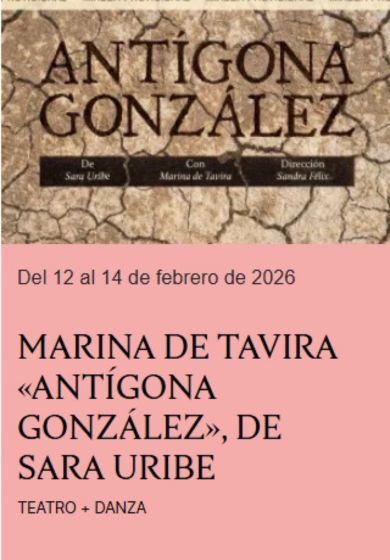 Antígona González → Teatro Contemporánea Condeduque