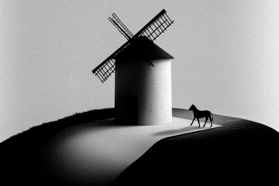 Don Quijote a voces