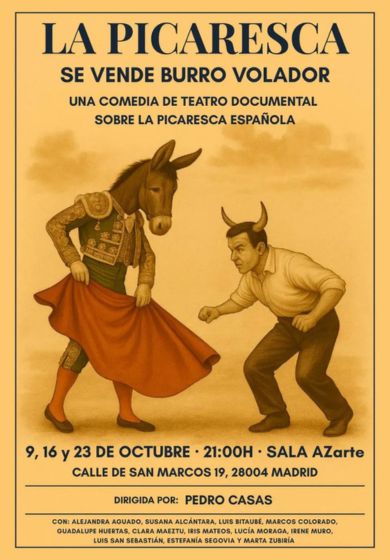 La Picaresca, se vende burro volador