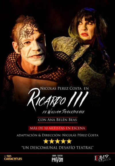Ricardo III, una experiencia Shakespeare → Gran Teatro Pavón