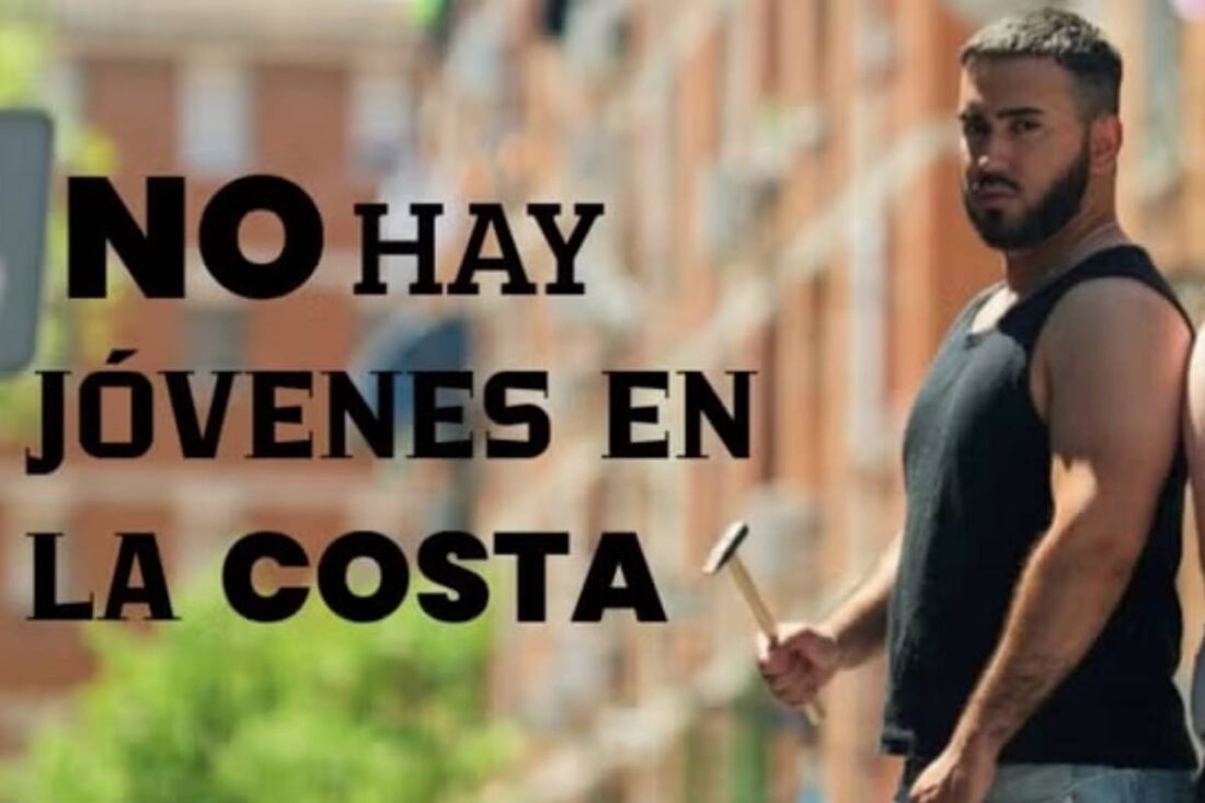 No hay jóvenes en la costa