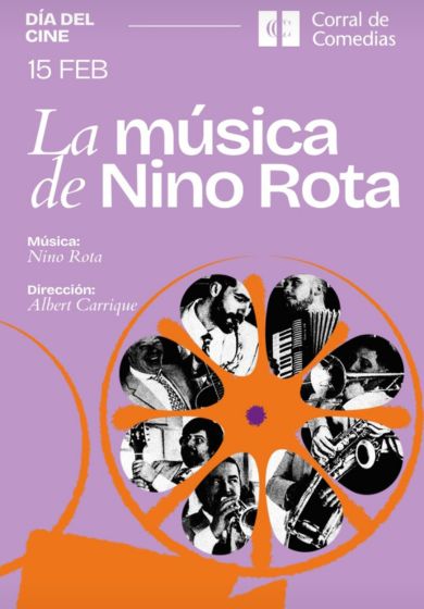 La música de Nino Rota → Teatro Corral de Comedias - Alcalá de Henares (Madrid)