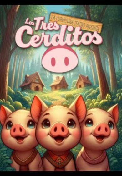 Los tres cerditos - La Curvatura Teatro → Teatro Soho Club