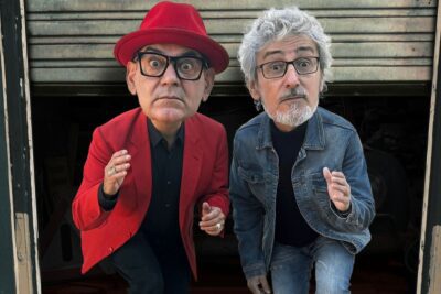 José Corbacho y David Fernández que protagonizan No somos Estopa.