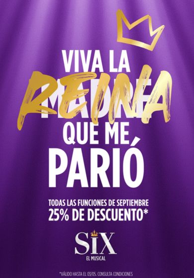 SIX el Musical → Teatro Gran Vía