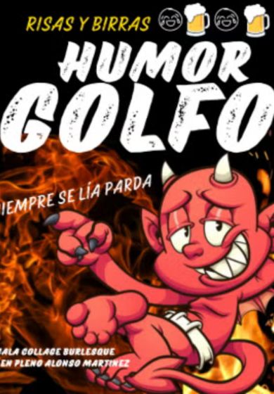 Humor golfo → Collage Burlesque