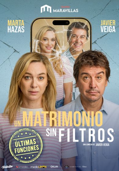 Un matrimonio sin filtros → Teatro Maravillas