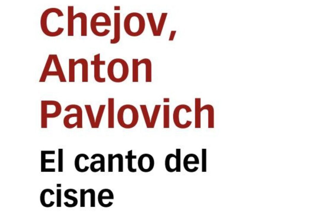 El canto del cisne - Festival de Teatro Stanislavsky