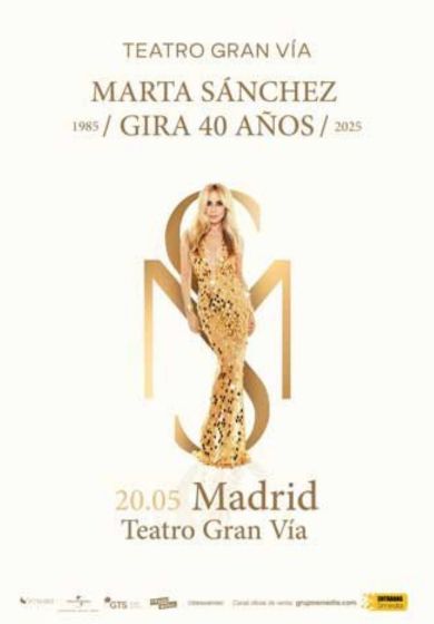Marta Sánchez – Gira 40 años → Teatro Gran Vía