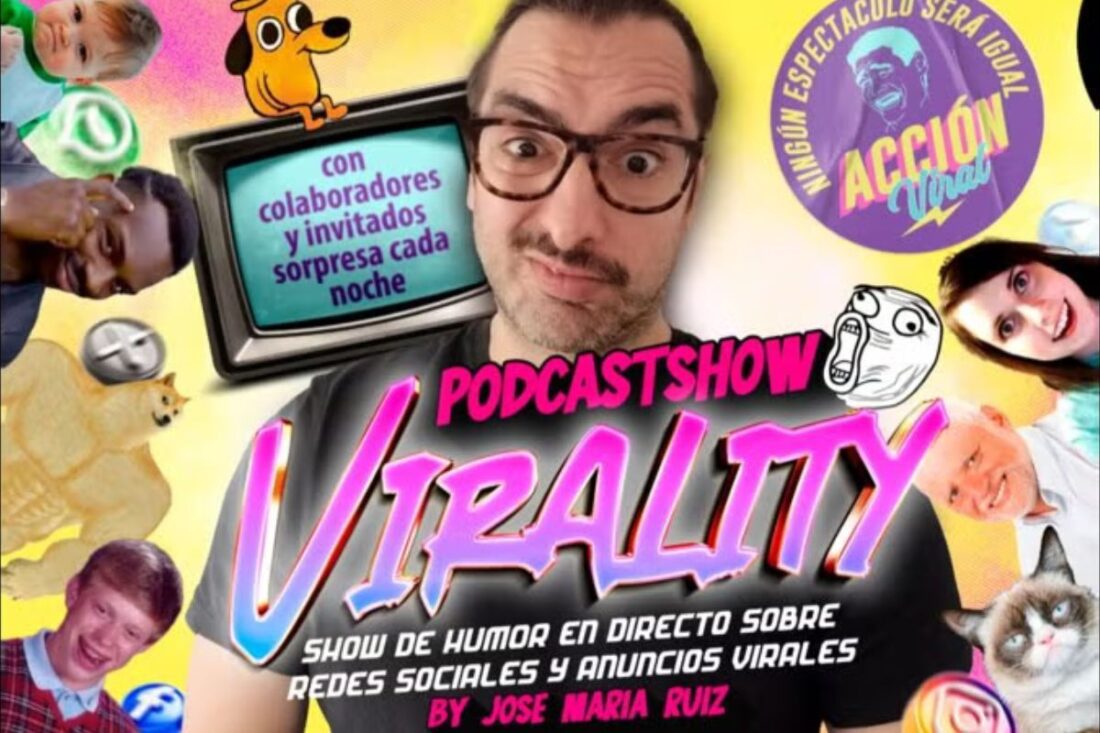 Virality: Grabación de podcast sobre redes sociales y anuncios virales