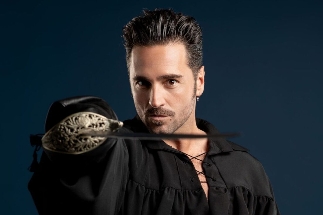 David Bustamante protagoniza El Zorro, el musical en el Teatro la Latina
