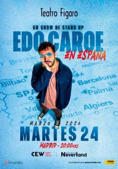 Edo Caroe No Tiene Show → Teatro Fígaro
