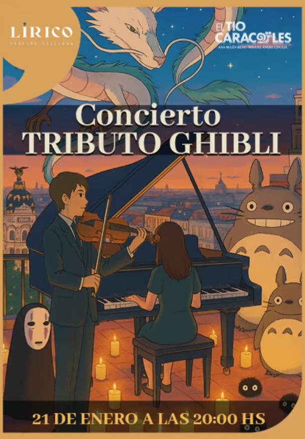 Tributo Ghibli → Teatro Calderón