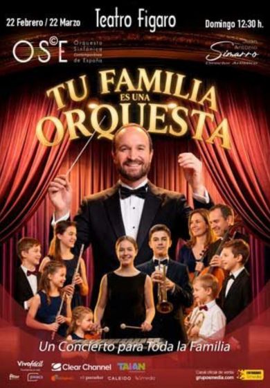 Tu familia es una orquesta → Teatro Fígaro