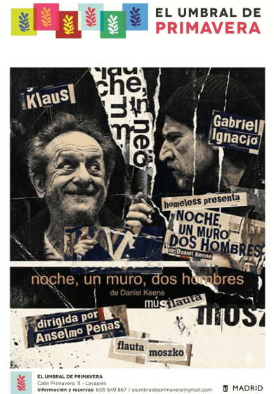 Noche, un muro, dos hombres → El Umbral De Primavera