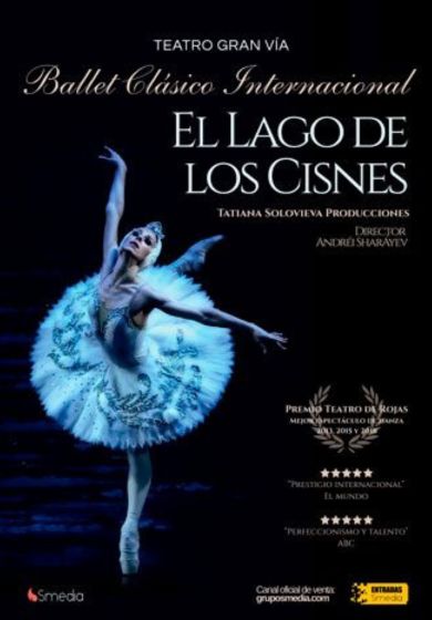 El lago de los cisnes – Ballet Clásico Internacional → Teatro Gran Vía