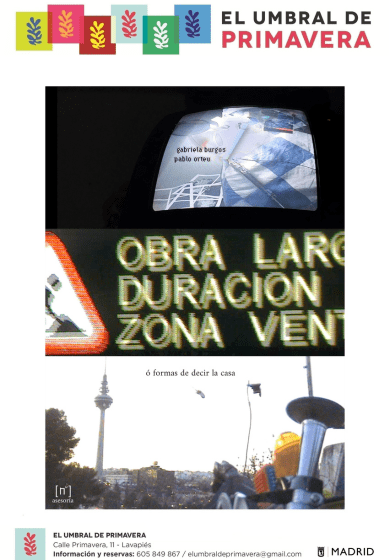 OBRA DURACIÓN ZONA o formas de decir la casa → El Umbral De Primavera