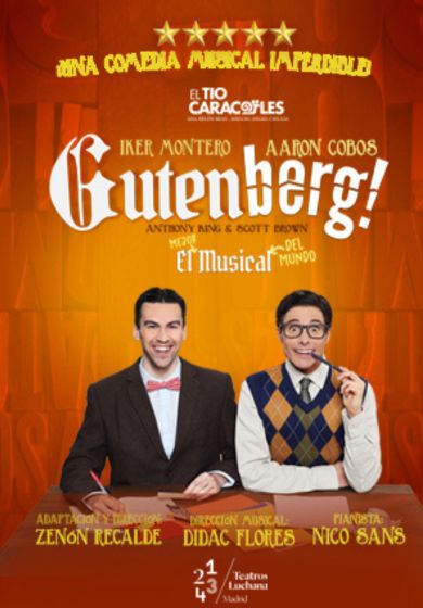 Gutenberg, el mejor musical del mundo → Teatros Luchana