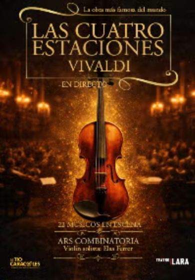 Las cuatro estaciones de Vivaldi → Teatro Lara