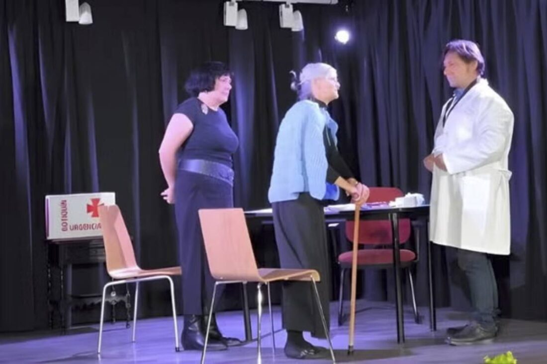 Médico al borde de un ataque de nervios