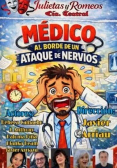 Médico al borde de un ataque de nervios