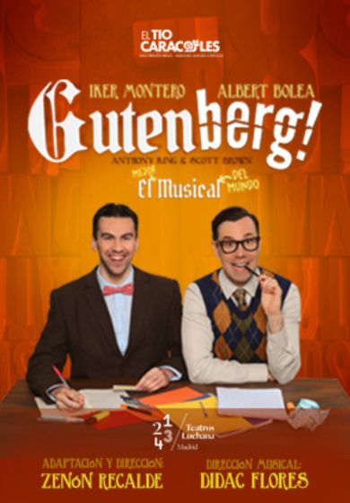 Gutenberg, el mejor musical del mundo → Teatros Luchana