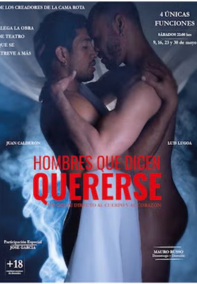 Hombres que dicen quererse