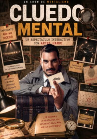 Cluedo mental. Mentalismo con Ariel Hamui