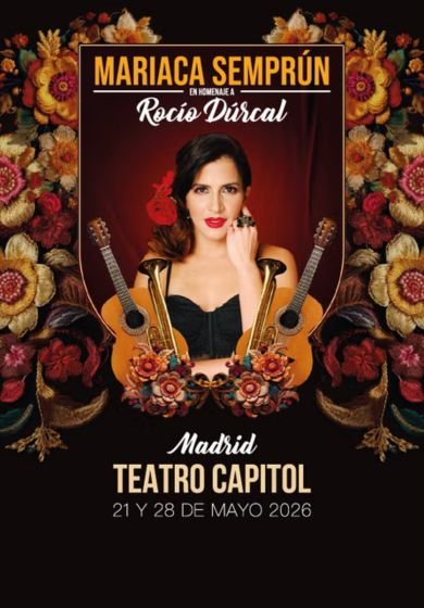Mariaca Semprún en Homenaje a Rocío Dúrcal → Teatro Capitol Gran Vía