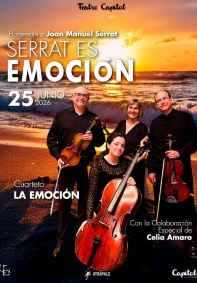 Serrat es… emoción → Teatro Capitol Gran Vía