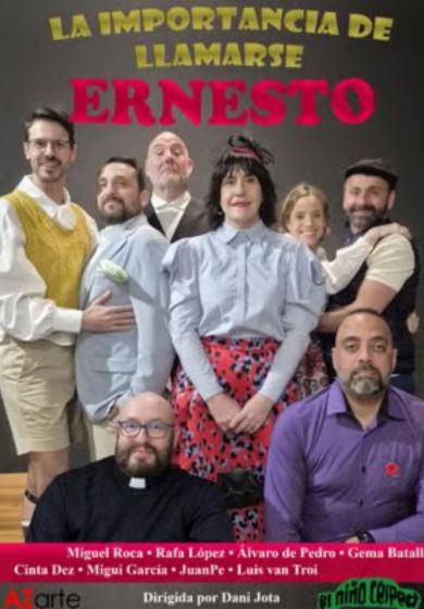 La importancia de llamarse Ernesto - Dani Jota → Sala AZarte