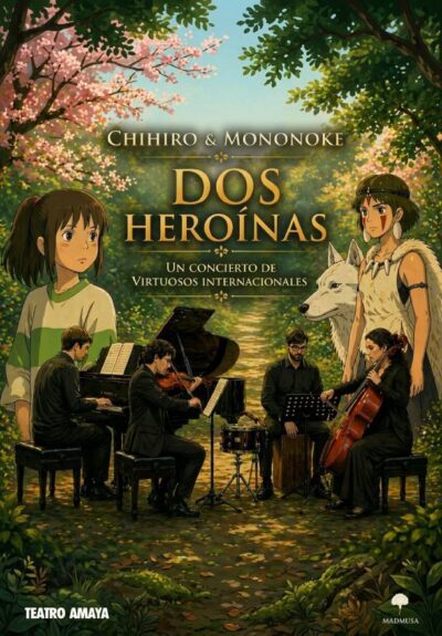 Concierto Dos Heroínas-Chihiro & Mononoke → Teatro Amaya