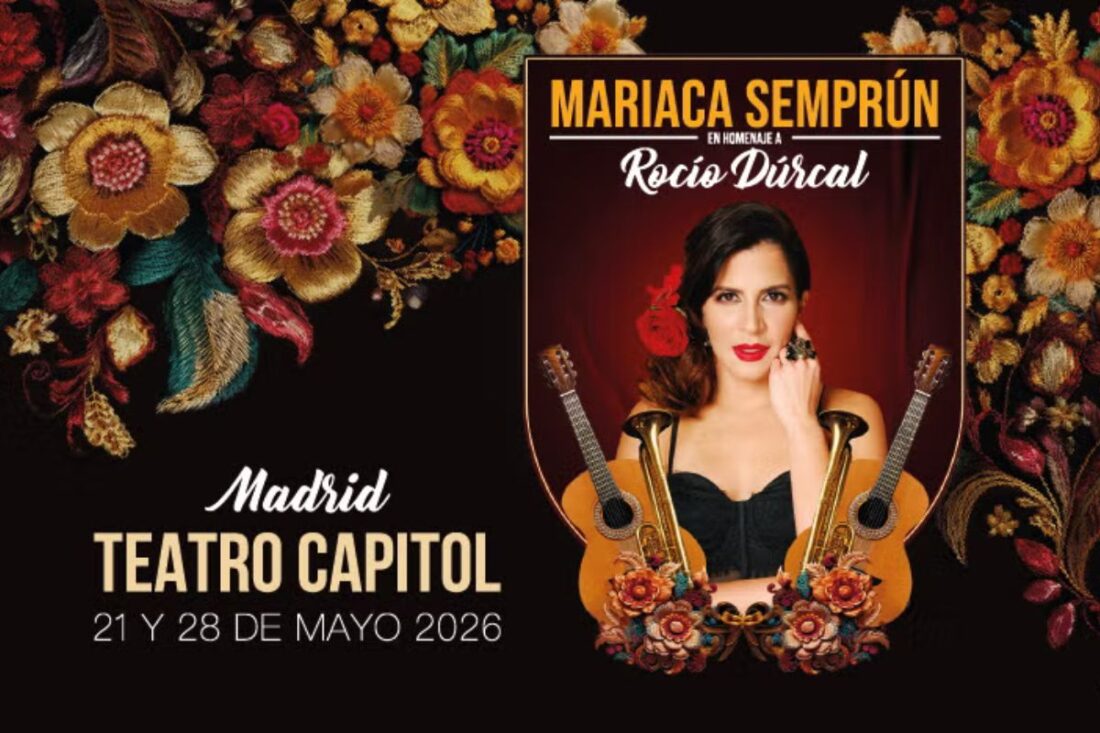 Mariaca Semprún en Homenaje a Rocío Dúrcal