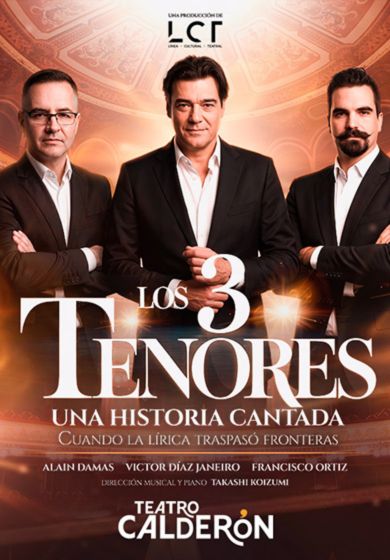 Los 3 Tenores → Teatro Calderón