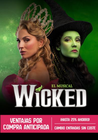 Wicked, el musical → Teatro Nuevo Alcalá
