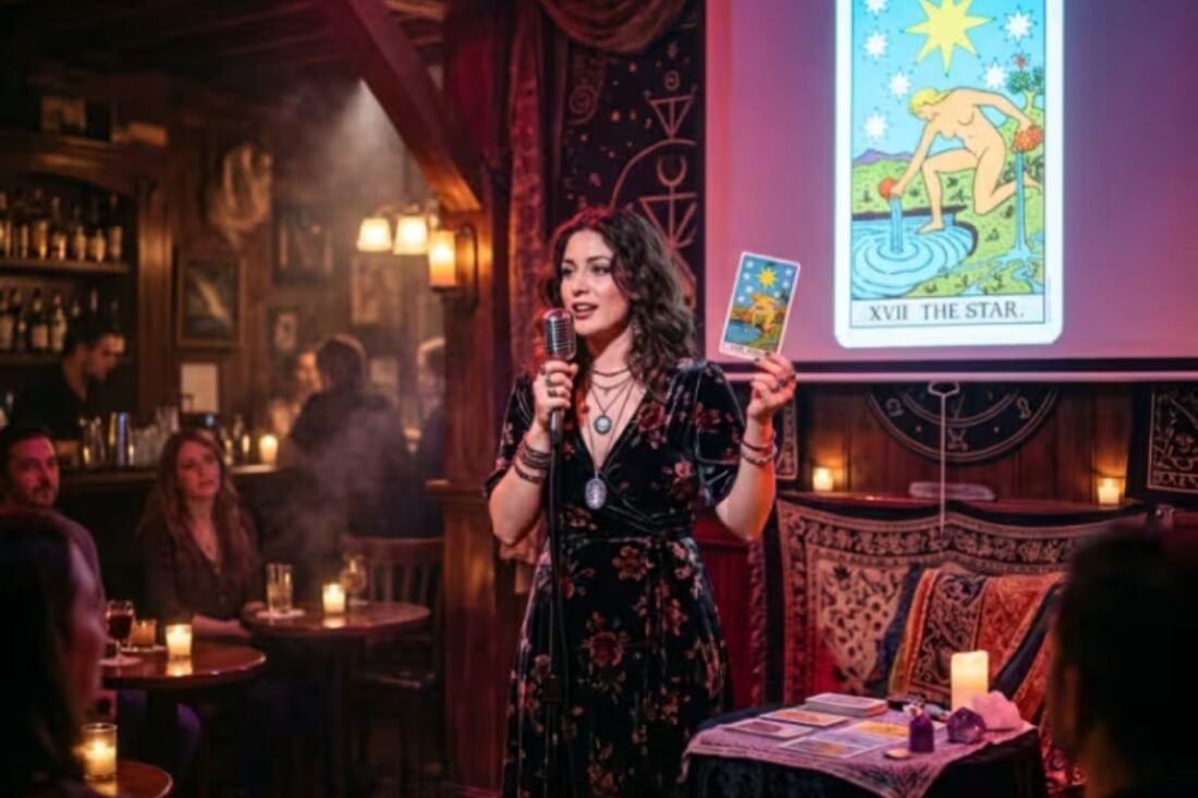 Tarot Sessions: Un espectáculo místico de cartas y cócteles