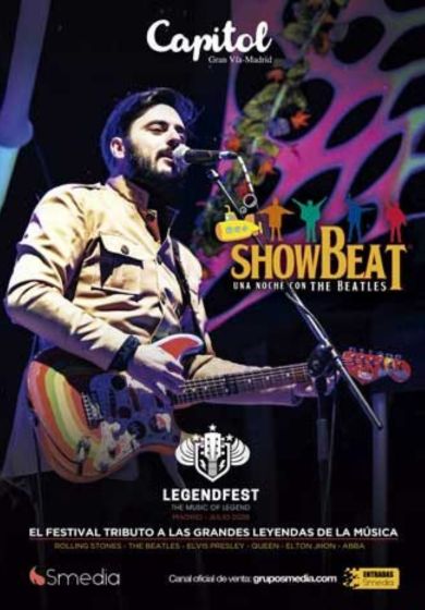 Showbeat, una noche con The Beatles → Teatro Capitol Gran Vía