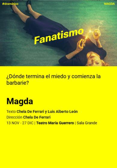 Magda → Teatro María Guerrero (Centro Dramático Nacional)