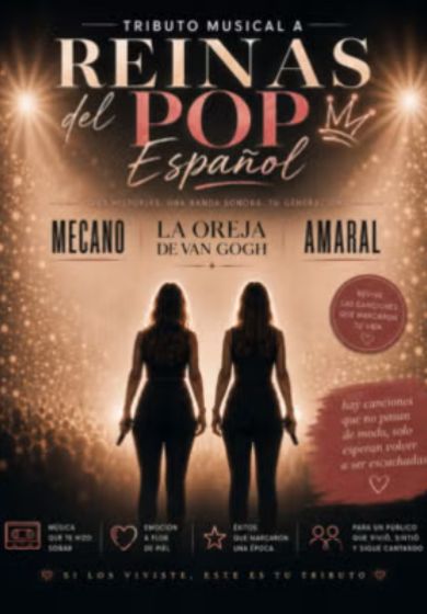 Reinas del Pop: Mecano, Amaral y la Oreja de Van Gogh