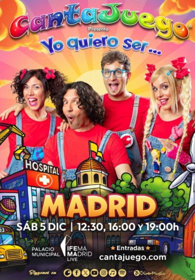 Cantajuego: Yo quiero ser… → IFEMA - Feria de Madrid
