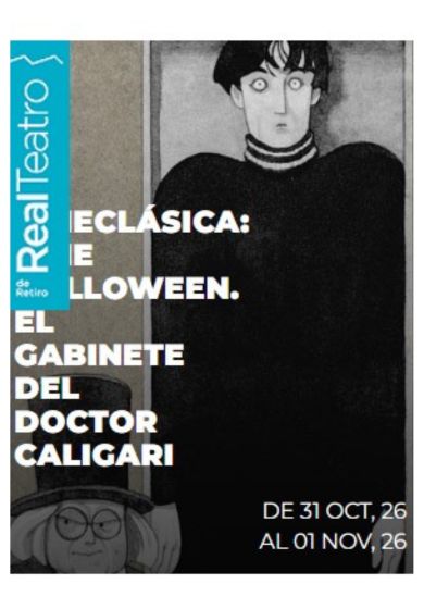 Cineclásica: cine mudo con música en vivo → Real Teatro de Retiro