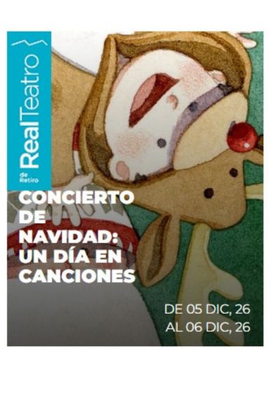 Concierto de Navidad del Real Teatro de Retiro: Un día en canciones → Real Teatro de Retiro