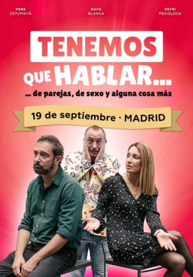 Tenemos que hablar → Teatro Muñoz Seca