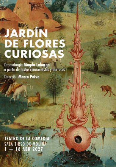 Jardín de flores curiosas → Teatro de la Comedia
