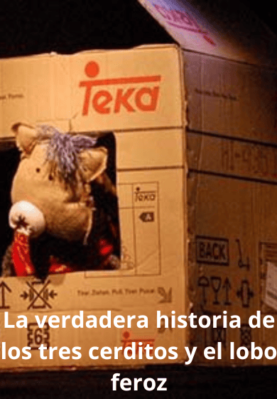 La verdadera historia de los tres cerditos y el lobo feroz → Teatro Pradillo