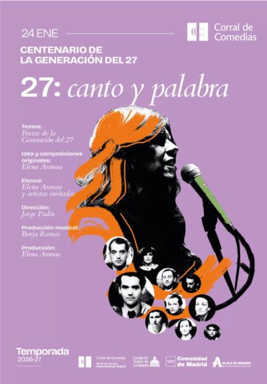 27: Canto y palabra → Teatro Corral de Comedias - Alcalá de Henares (Madrid)
