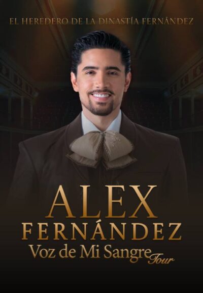 Álex Fernández. Voz de mi sangre tour → Gran Teatro CaixaBank Príncipe Pío