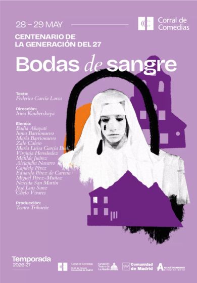 Tribueñe Teatro: Bodas de sangre → Teatro Corral de Comedias - Alcalá de Henares (Madrid)
